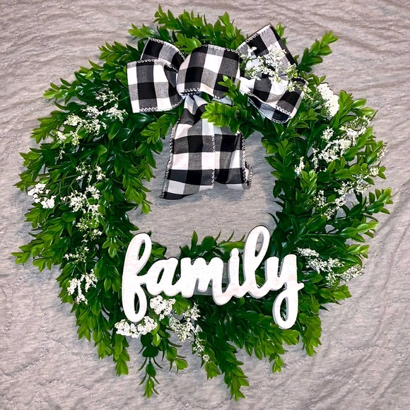 Custom Made Other - NEW!! Handmade Farmhouse Wreath